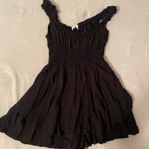 black romper urban outfitters